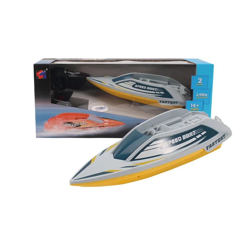 RC Boat 2.4G high speed fast yacht rc racing boat toy remote control boat toys for kids