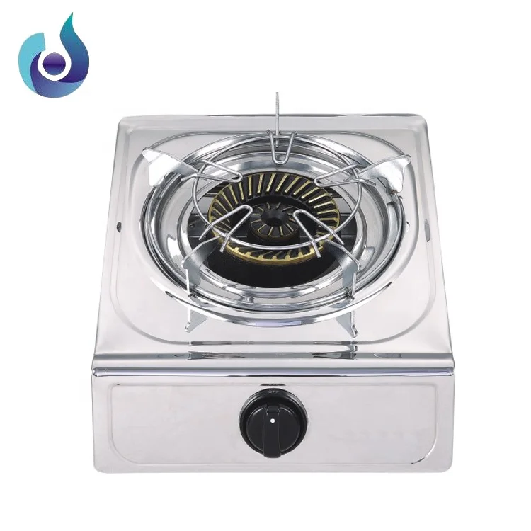2021 Best Sell Glass Single Burner Table Top Gas Cooktop Portable Camping Stove Factory Price