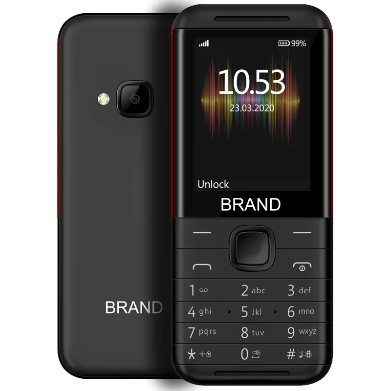  5310 Новый 2 4 дюймов маленький основной бар GSM мобильного