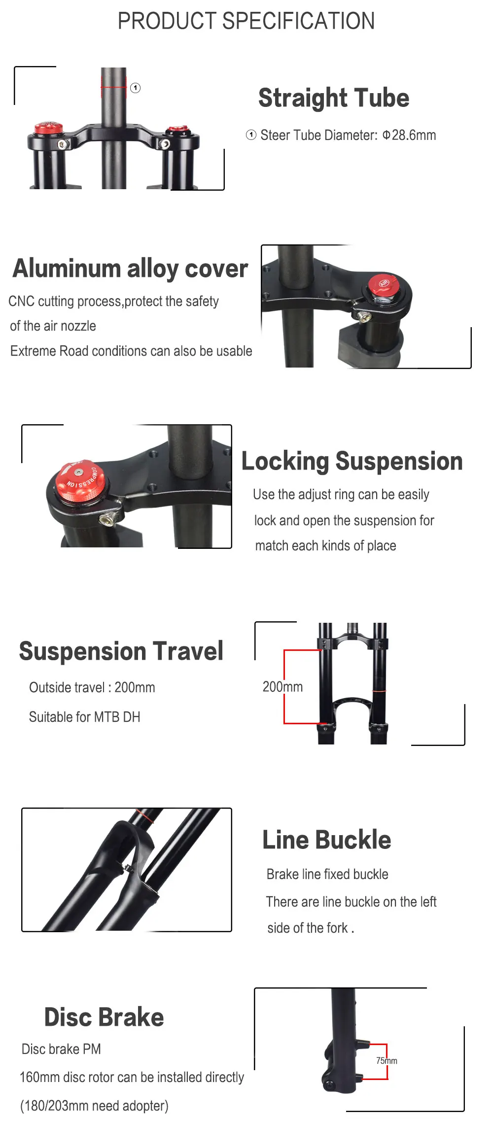Suspension Fork Bicycle
