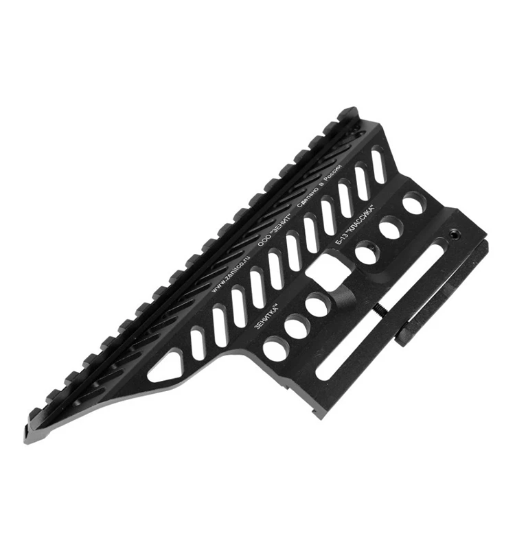 Tactical CNC Aluminium AK 47 74 B-13 Picatinny Weaver Base Mount QD 20mm AK Series Rail Side Mount For AK Accessories