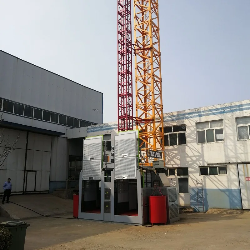 Подъемный строительный подъемник TAVOL SC200/200 с сертификатом CE