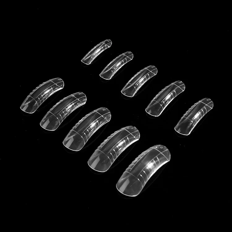 Almond Shape False Nail Tip Water Drop Artificial Fingernail ABS Material discount pedi-vac