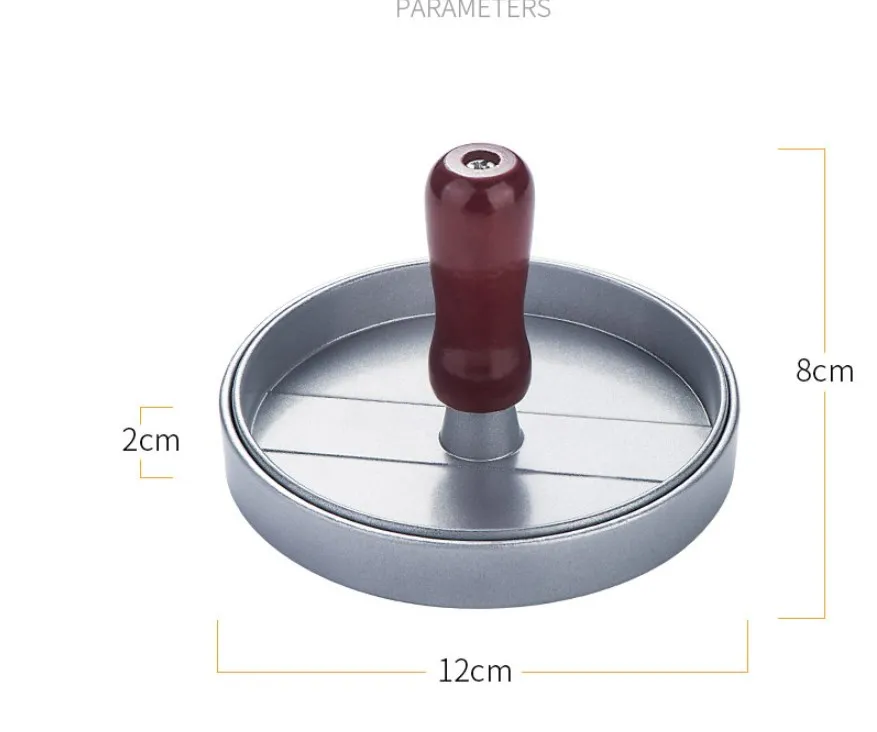 DIY Hamburger Meat Press Tool Patty Makers Meat Burger hoecake pone Maker Mold