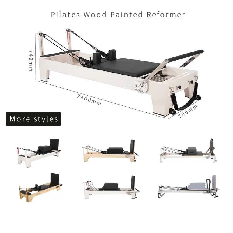 2021 New Pilates Reformer Home Gym Body Balanced Fitness Equipment pilates core bed