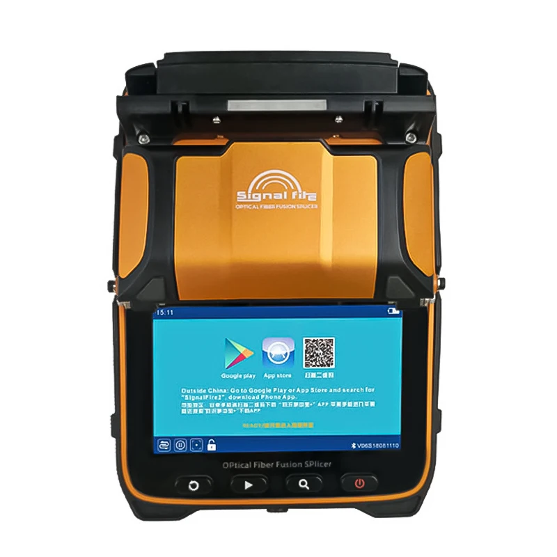 ai9 6 motor core to core alignment auto fusion splicersignal fire ai-9 fusion splicer splicing machine ai-9 fusion splicer