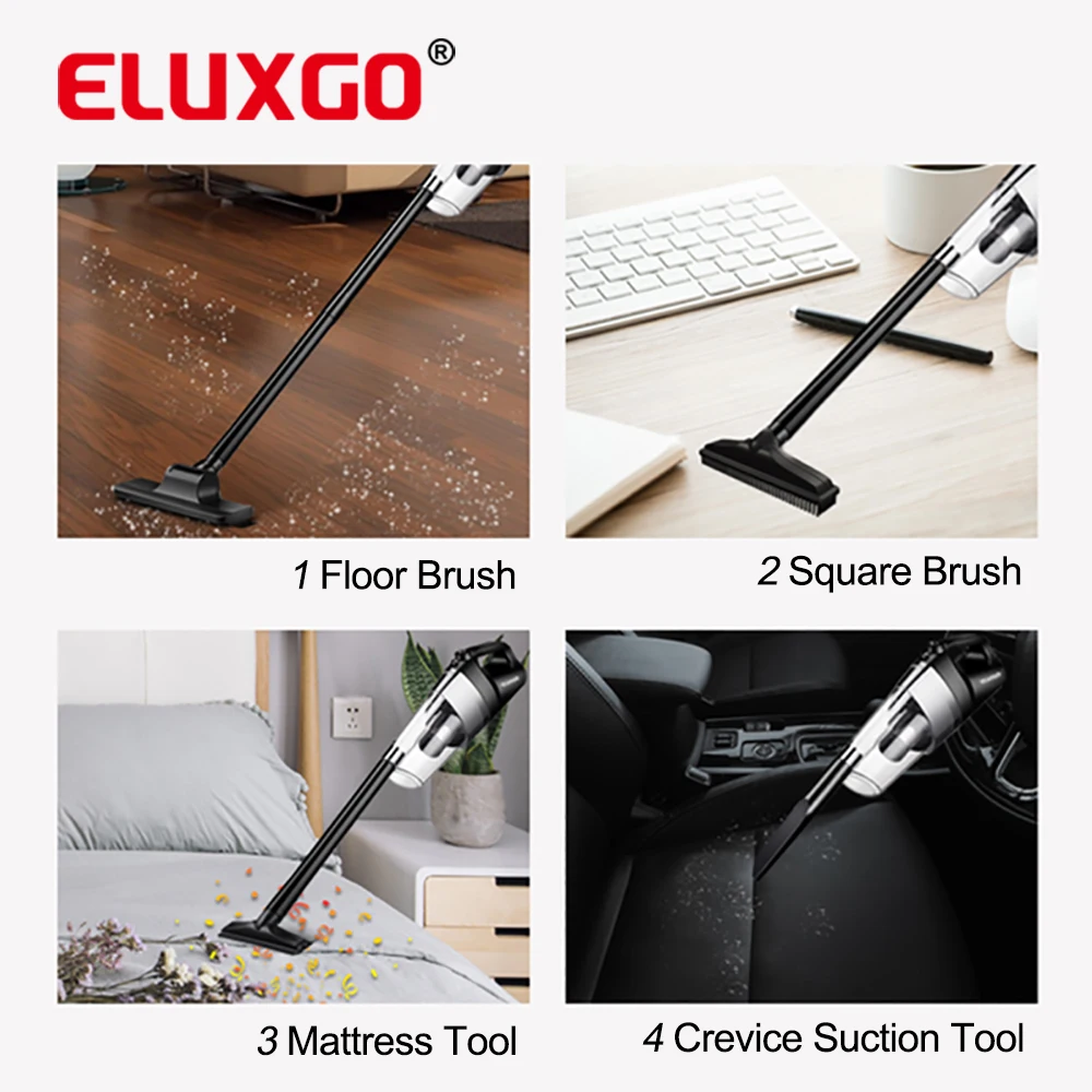 Shimono Double Cyclone Type and Bagless Dust mite bed vacuum cleaner