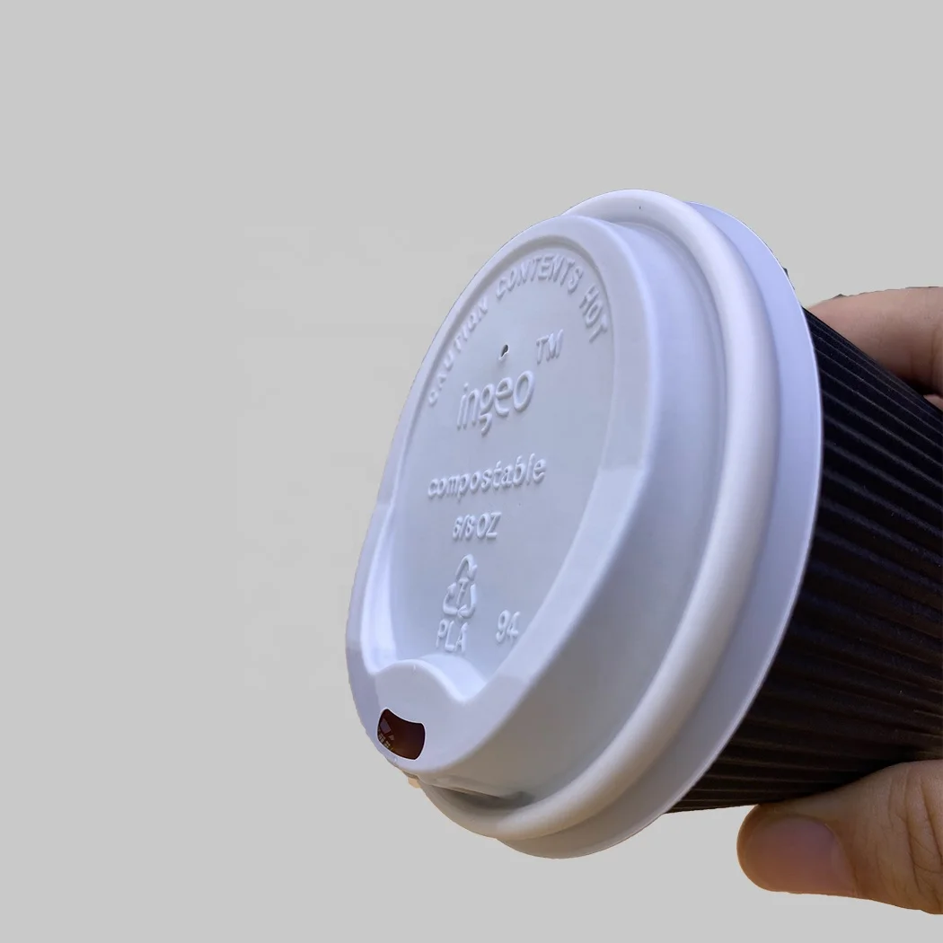 BPI certified biodegradable cup lid cpla cup lid