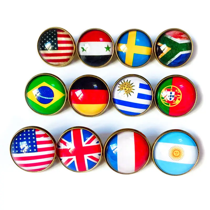 Wholesale Custom Pin Enamel Lapel Badge Pin Metal Country Flag Pin With Low Price