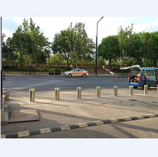 Customized remote control electric telescopic road pile school square block road block automatic lifting column