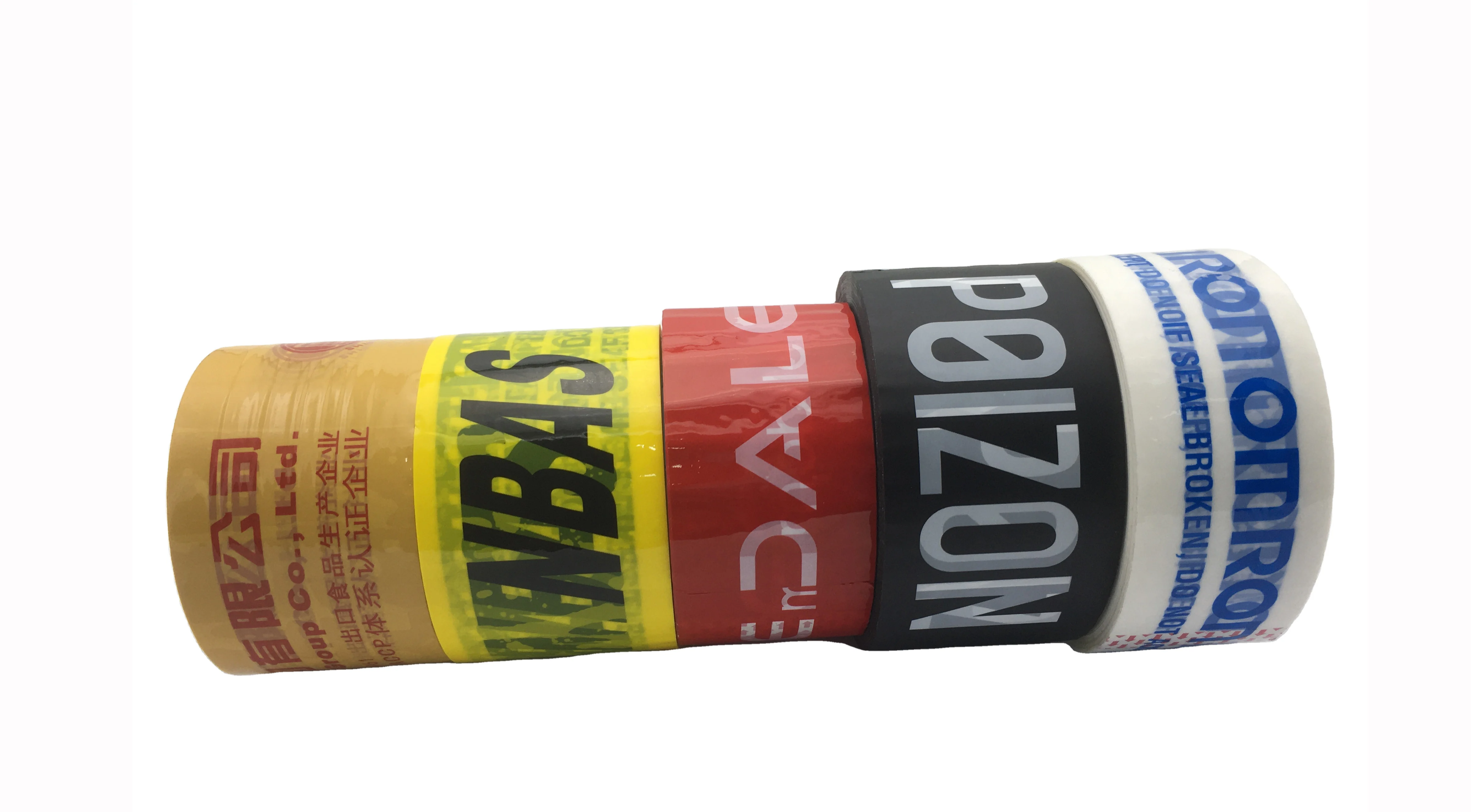 New product office custom design printed adhesive fragile tape