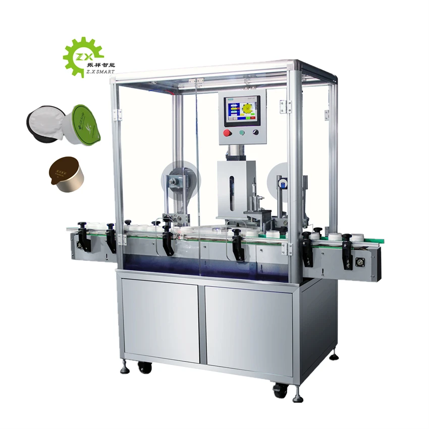 Electromagnetic Cosmetic Cream Cup Aluminum Foil Bottle Sealer Sealing Cup Capping Machine