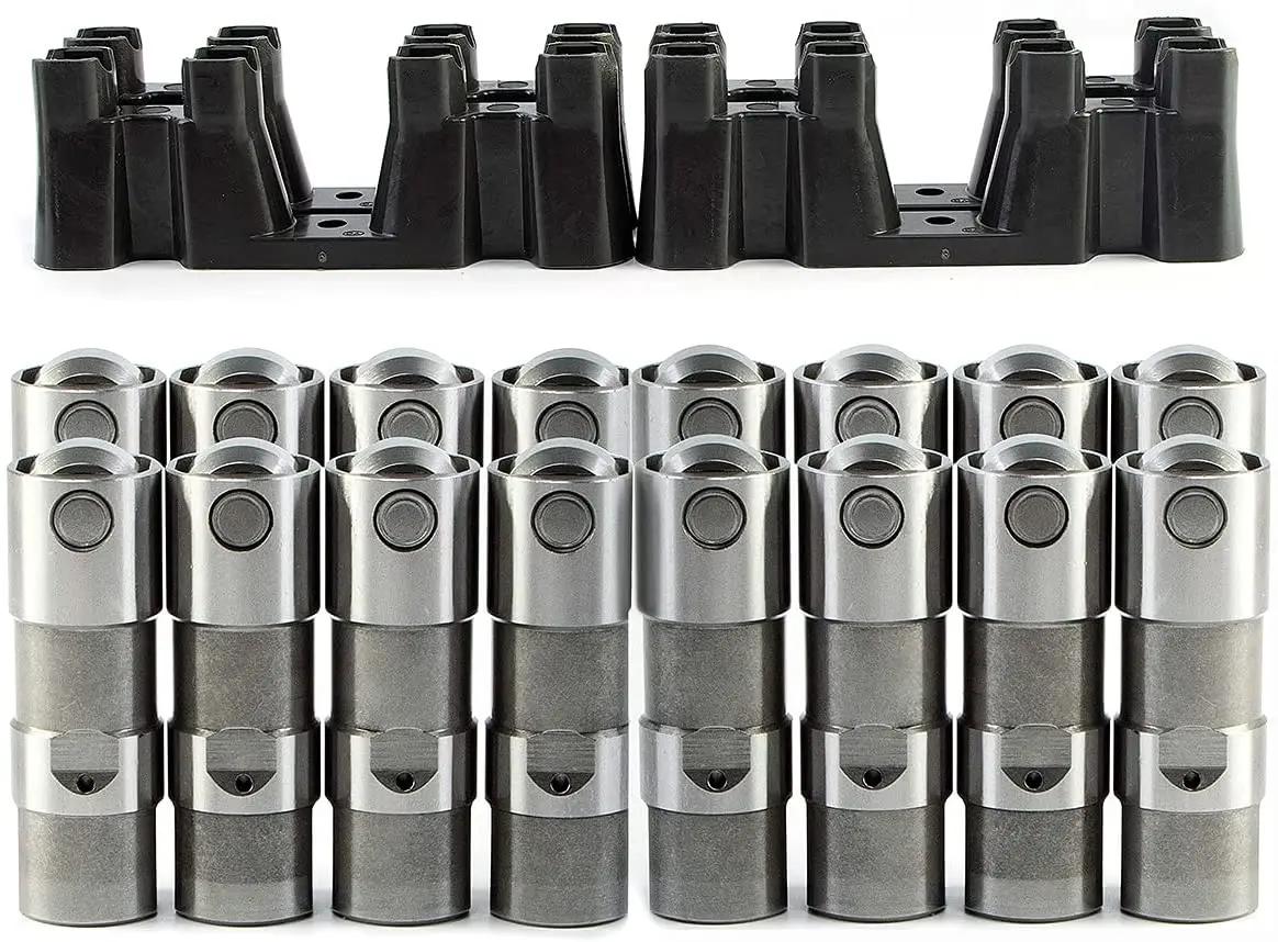 16 Hydraulic Roller Valve Lifters tappet Replacement 12499225 12595365 Compatible with Chevy GM LS1 LS2 LS3 LS6 LS7 LS16