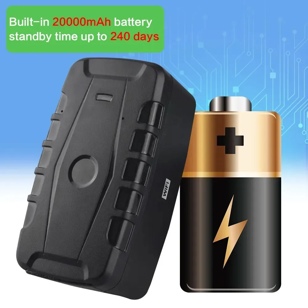 Manufacturer 4G LTE tracker magnetic car tracking device TK918 TKSTAR 20000mah battery long standby time vehicle gps tracker