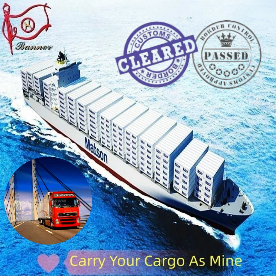 shipping customs broker supply china export and USA Canada Europe import Customs Clearance free tax vat duty to door  service