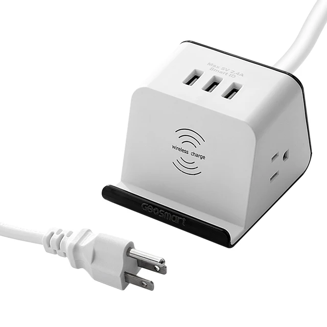 Умная розетка USB для беспроводной зарядки