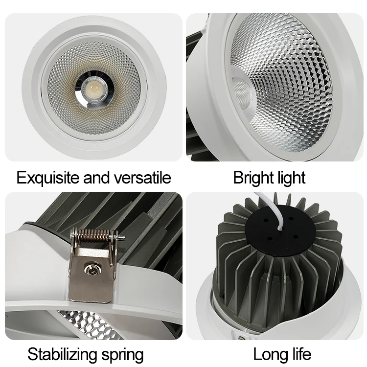 Best Price Energy Saving Down Lamp Ceiling COB Residential Retail Store 30w LED Spotlight