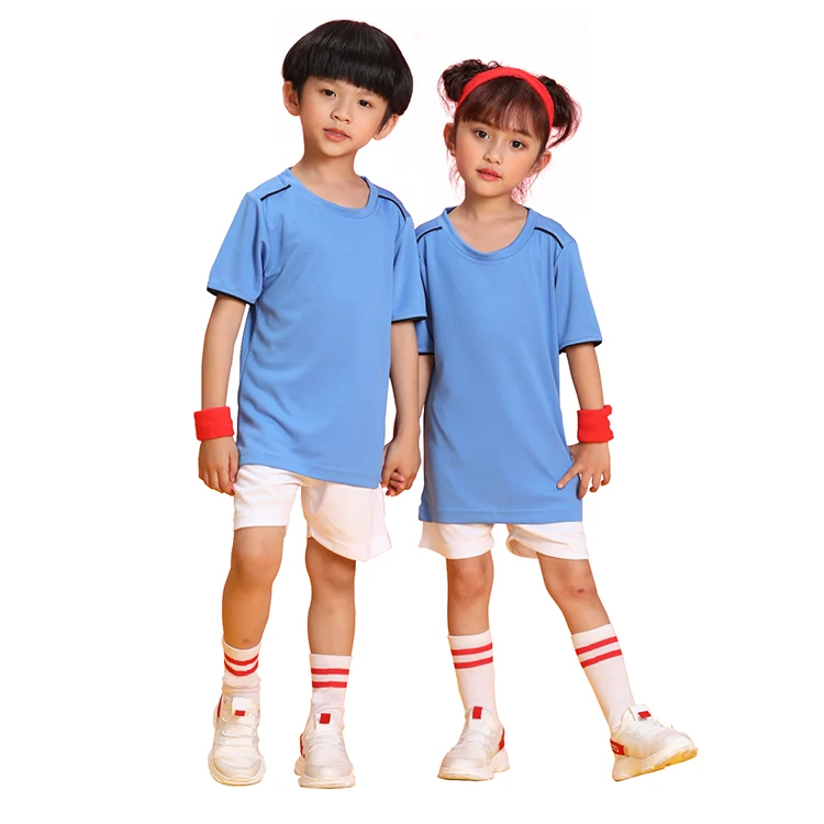 
2019 новейший дешевый OEM-Сервис, Детская футболка, комплект футбола из 100% полиэстера, подходит для футбольной команды 
