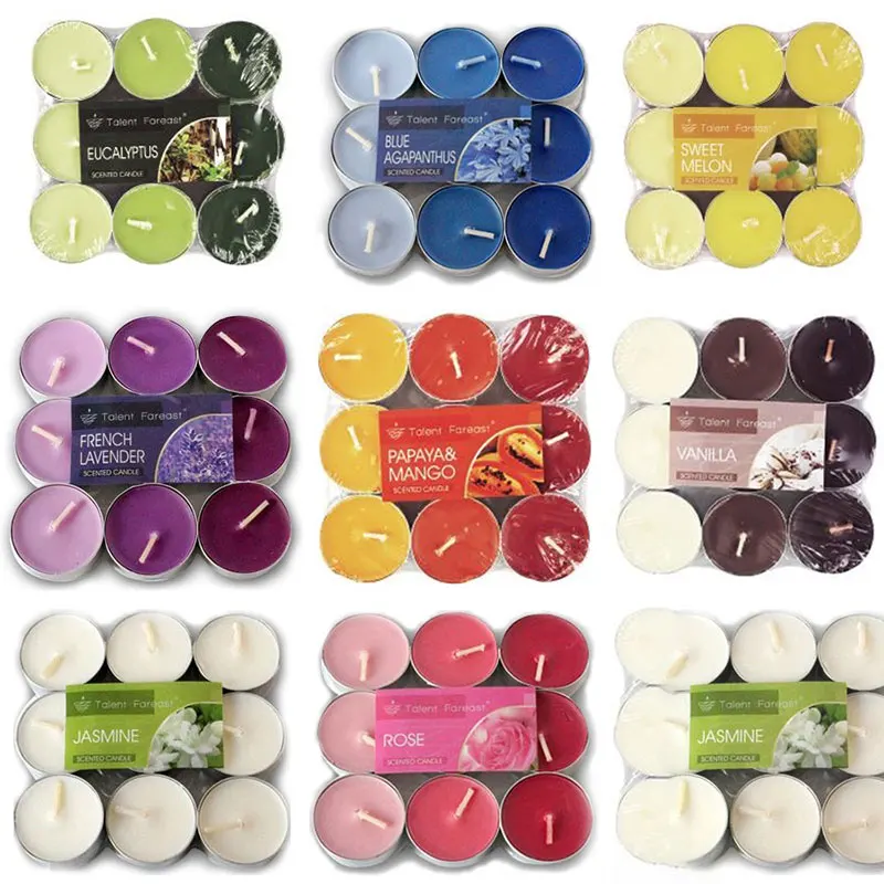 New Arrival Unscented Smokeless Tealight candle 4 Hour Burn Time for Shabbat Wedding Christmas Festival Home Decorative 9