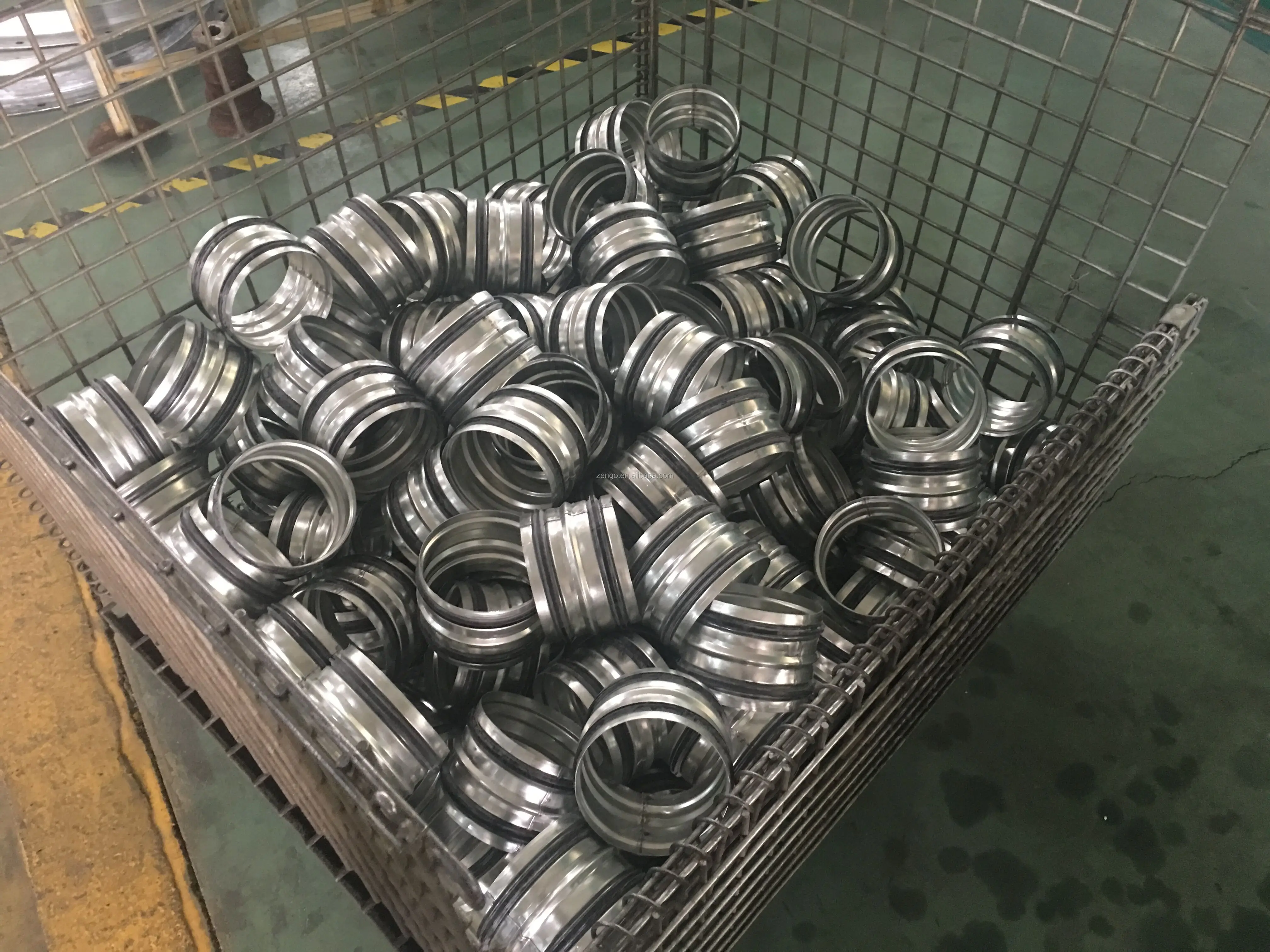 High Quality Wholesale Factory Price HVAC Round Duct Ventilation Coupling Air Conditioning Universal Pipe Coupling