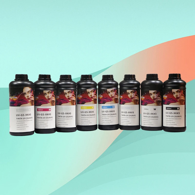 Subilicool 1000ML UV Coating UV Primer Ink for Acrylic Metal Glass Ceramic Before Printing UV Ink Primer