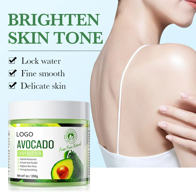 Private Label Organic Fruit Whipped Body Cream Butter Natural Vegan Colorful Body Butter