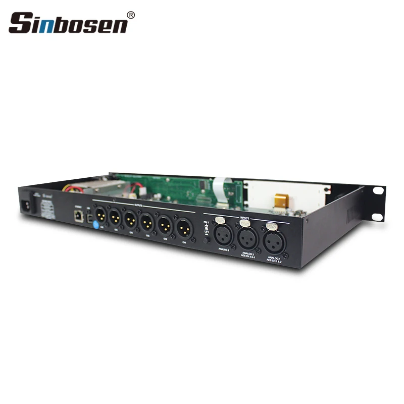 V-360 24-bit AES Karaoke Digital Signal Processor 3 x 6 Oem Professional Audio Processor with Narrow Notch Capabilities