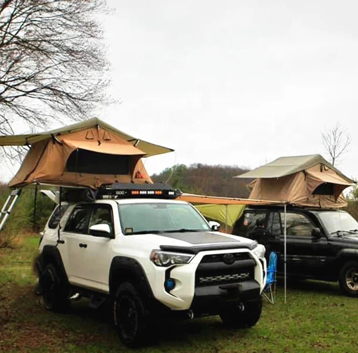 LLOYDBERG уличная Водонепроницаемая 4x4 внедорожная дорожная Складная грузовая Автомобильная мягкая палатка на крыше для кемпинга