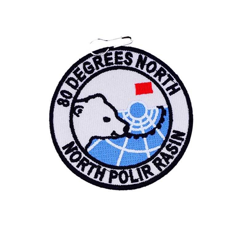High Quality Custom Embroidered Patches Sew-On Beautiful Embroidered Fabric Garments Accessories Custom Embroidery Designs