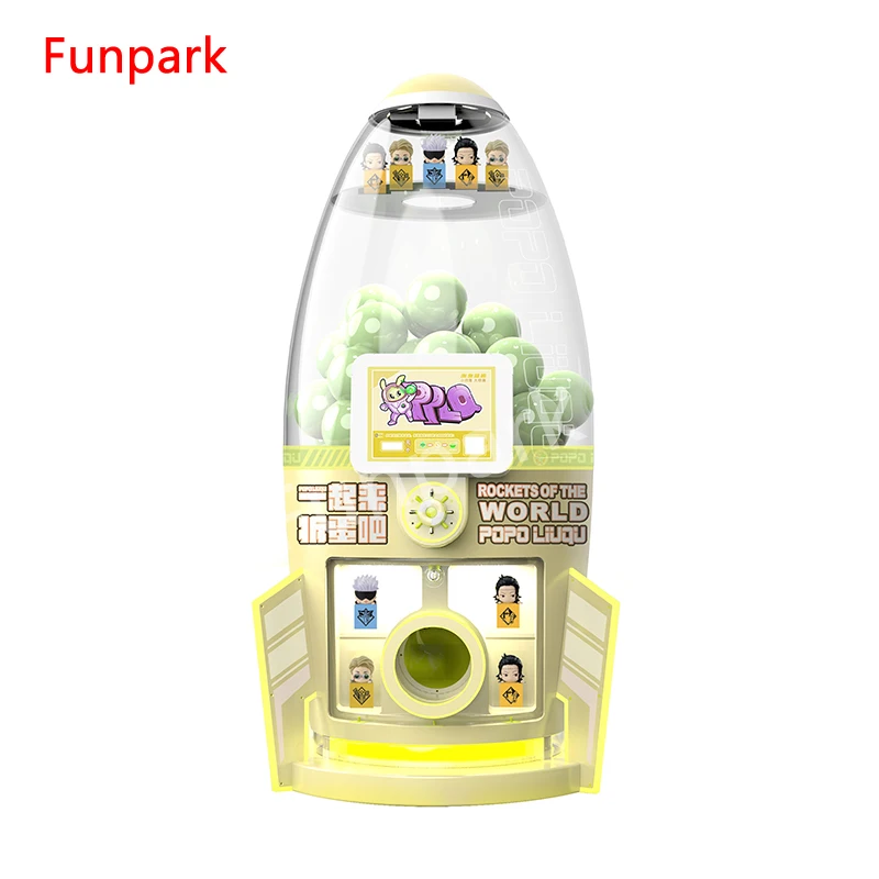 Manufacture Coin Operated Game Machine Factory Wholesale Small Gacha Machine Mini Twisted Egg Gachapon Gashapon Vending Machine
