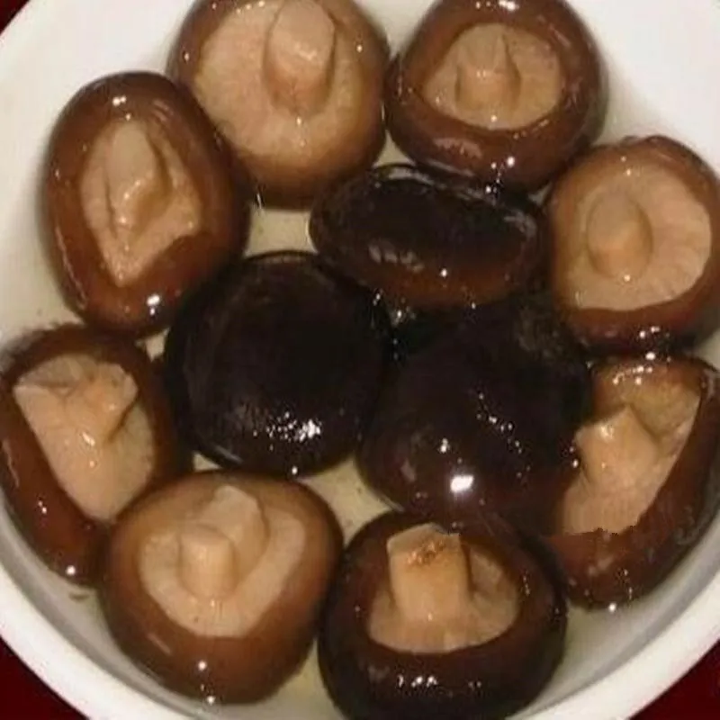 factory price canned seasoned shiitake mushrooms whole