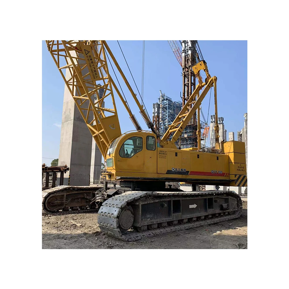 42m Boom Length QUY100 Crawler Crane 100T Crawler Crane Used