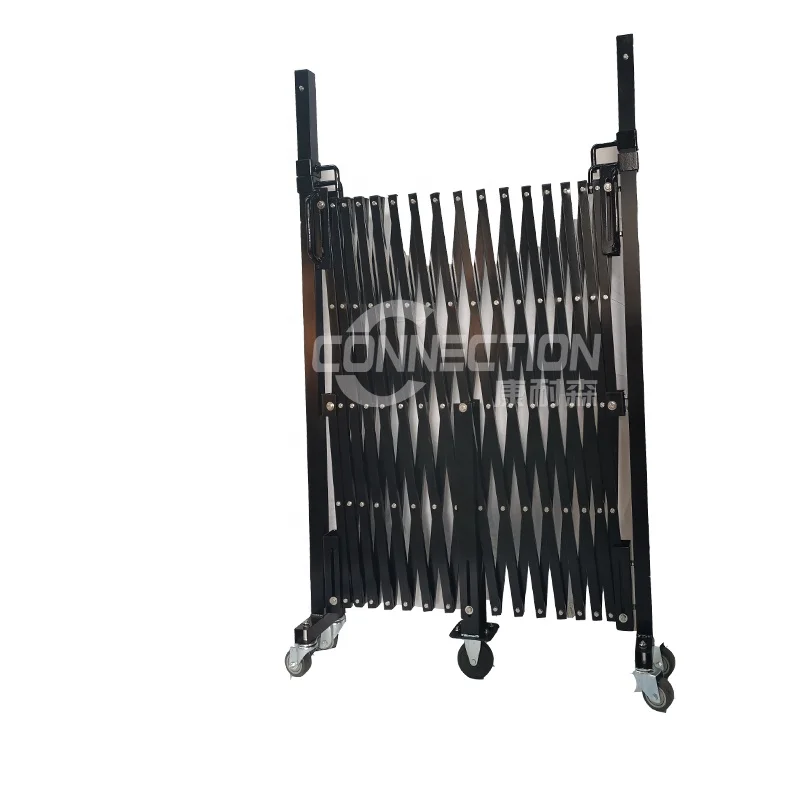 Алюминиевые ворота для защиты складные