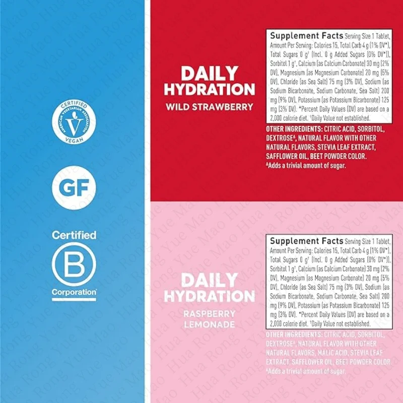 Factory Direct Sell OEM/ODM Health Hydrating Electrolyte Effervescent Tablets For Energy, and Hydrating Essentials