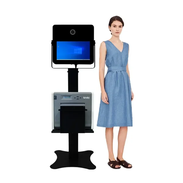selfie photo booth mirror photo booth magic mirror photobooth machine led frame mirror photo booth with printer and camera