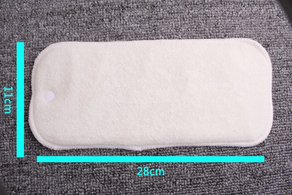 Happy flute reusable diapers cotton insert prefold cloth diapers absorbent soaker wholesale