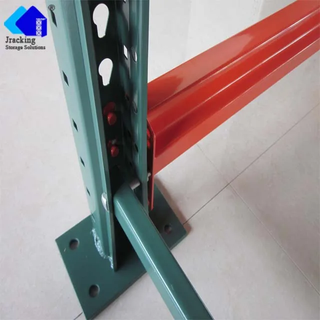 Shelving Racking High Bay Warehouse Storage Use Teardrop Pallet Rack