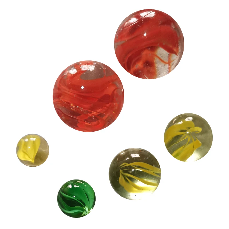 Crystal Glass Balls Round Colored Toy Glass Ball Marbles for Sale Decoration Marble Clear Colored Solid Angel Murano Glass Rings