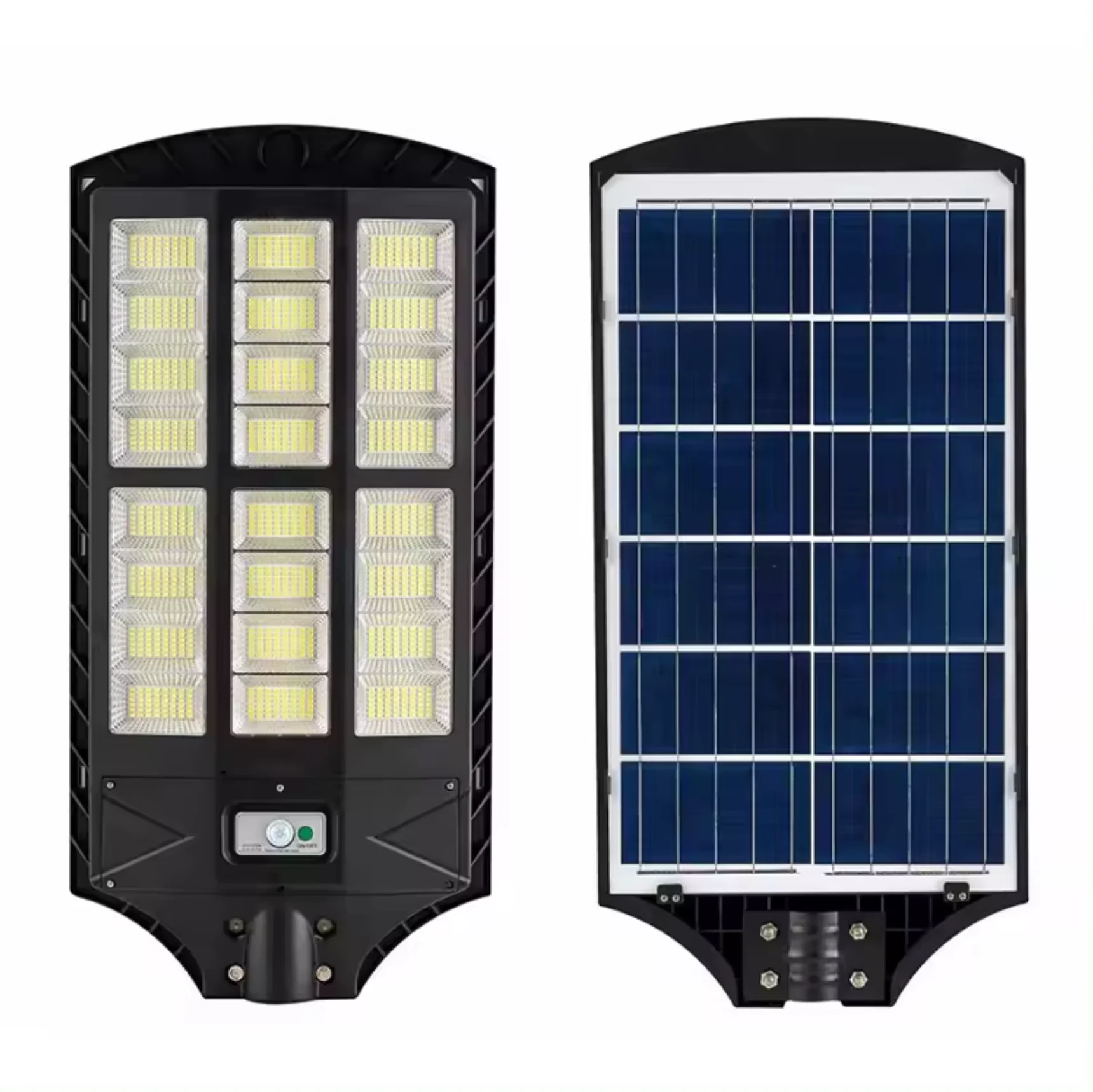 2024 Hot Selling High Energy Conversion Light Source Motion Sensor Solar Street Light with 300W LED Light IP66
