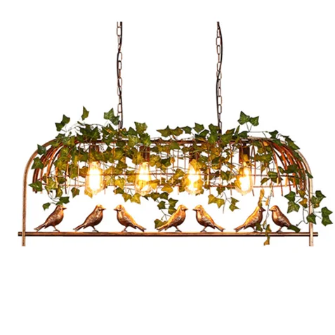 LED Indoor Interior Bird Cage Huge Chandelier Wall Lamps Living Room Bedroom Bar Hallway Lobby Hotel Light