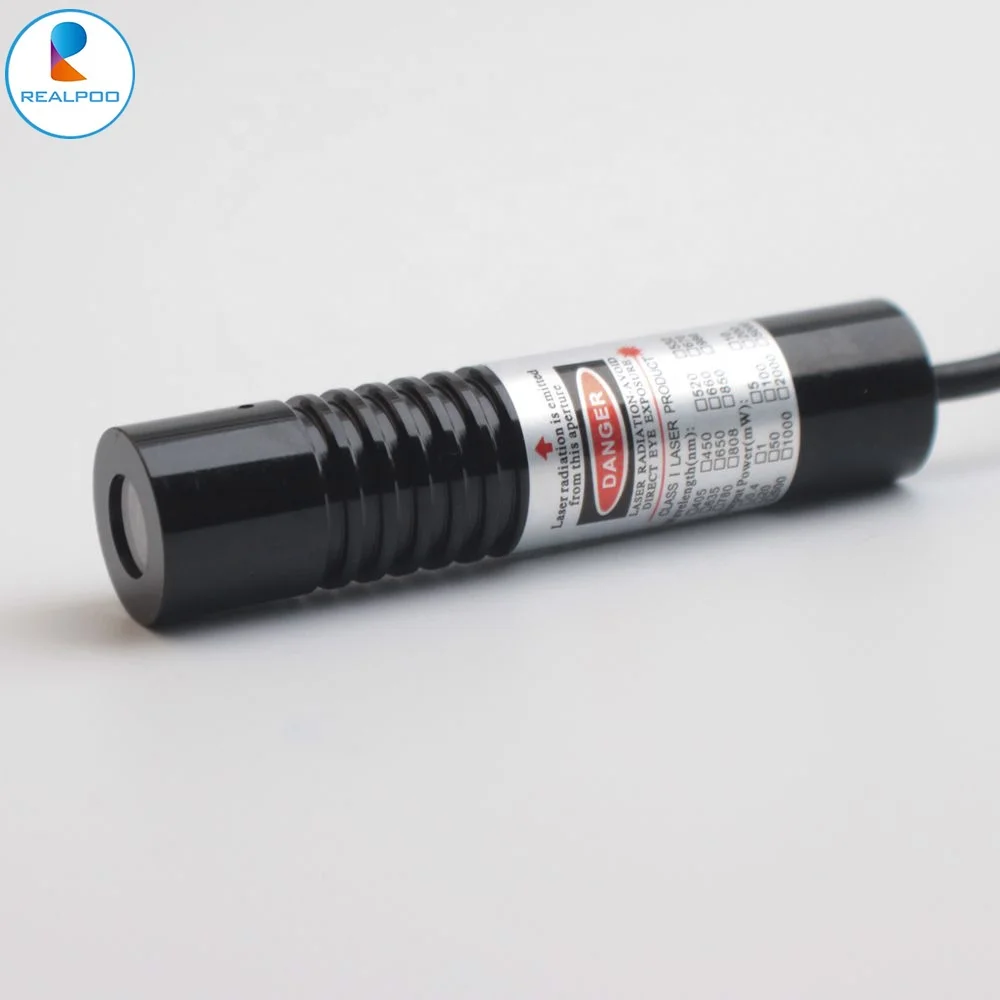 
High power red 650nm 100mw 12 meter line laser module for stone timber cutting machine 