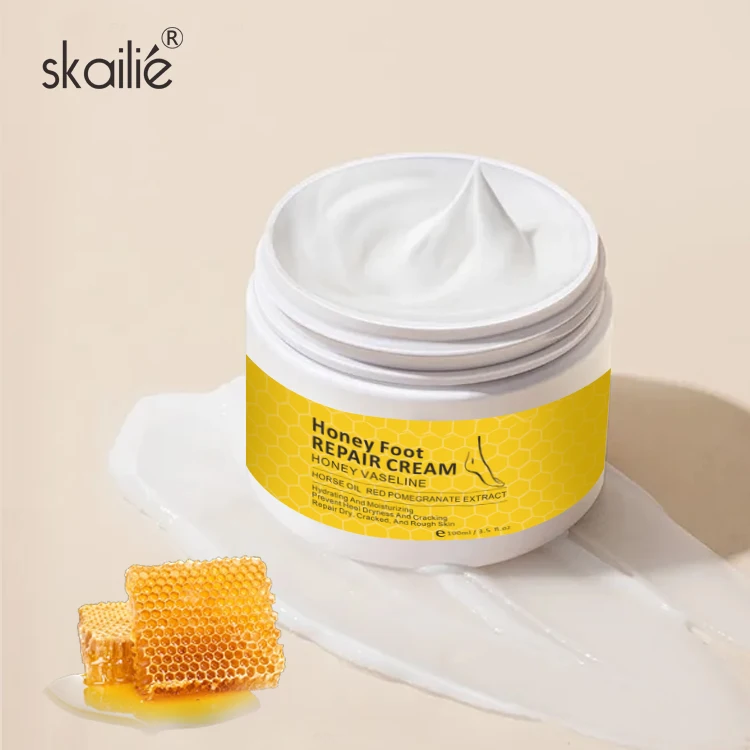 Low Moq Custom Logo Anti Dry Cracked Heels Feet Care Cream Intensive Moisturizing Whitening Foot Repair Cream