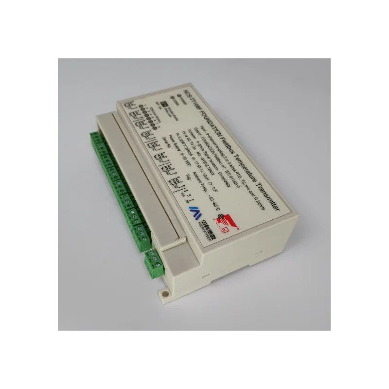 HART Communication Intelligent Isolated Temperature Transmitter Module 4-20mA Thermocouple PT100 Thermal Resistance