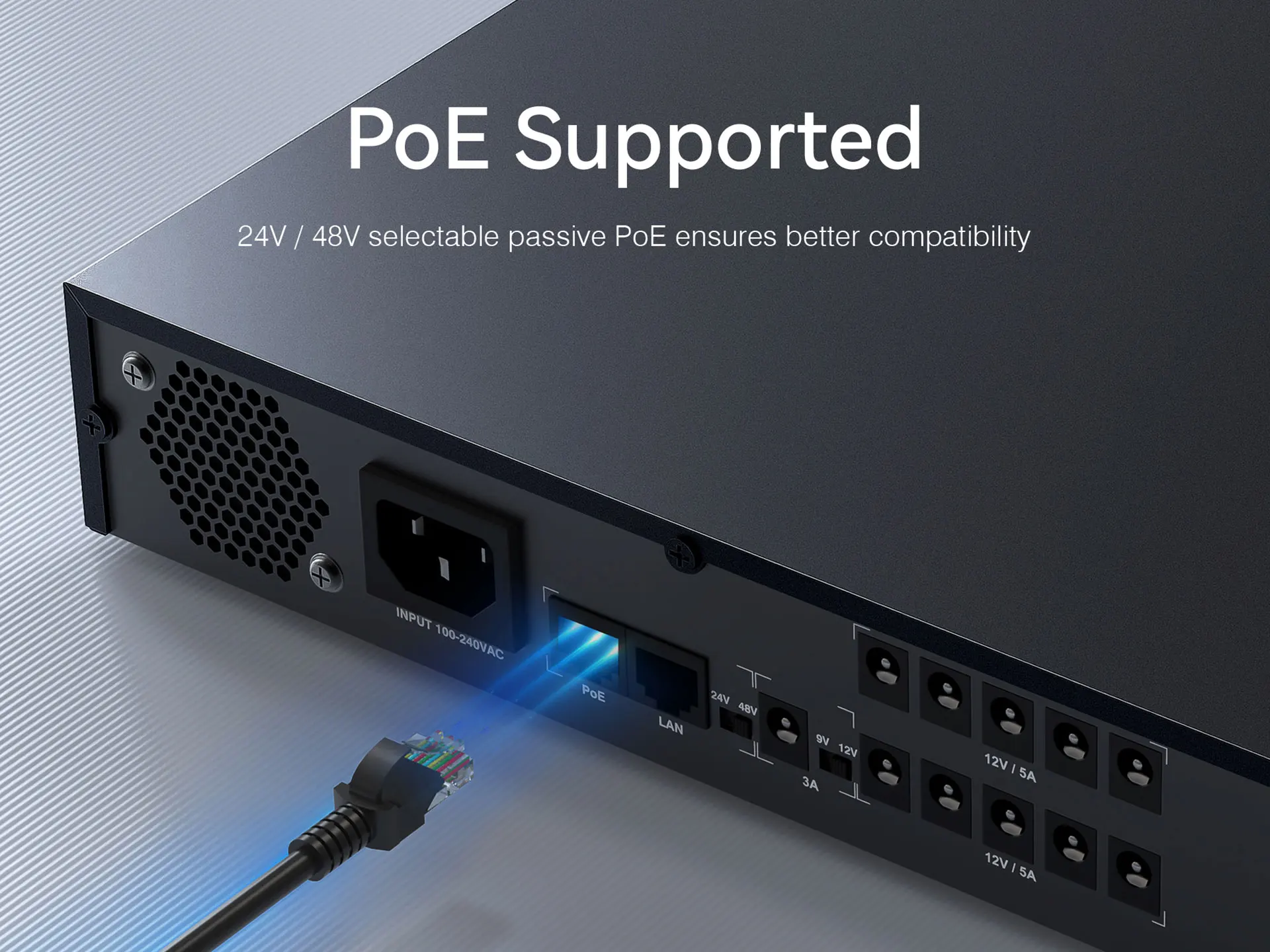 MARSRIVA  Online Portable 24000mAh 9V 12V 15v 24v 48v with PoE Mini DC UPS kp7 For Wifi Router Modem Cctv Camera