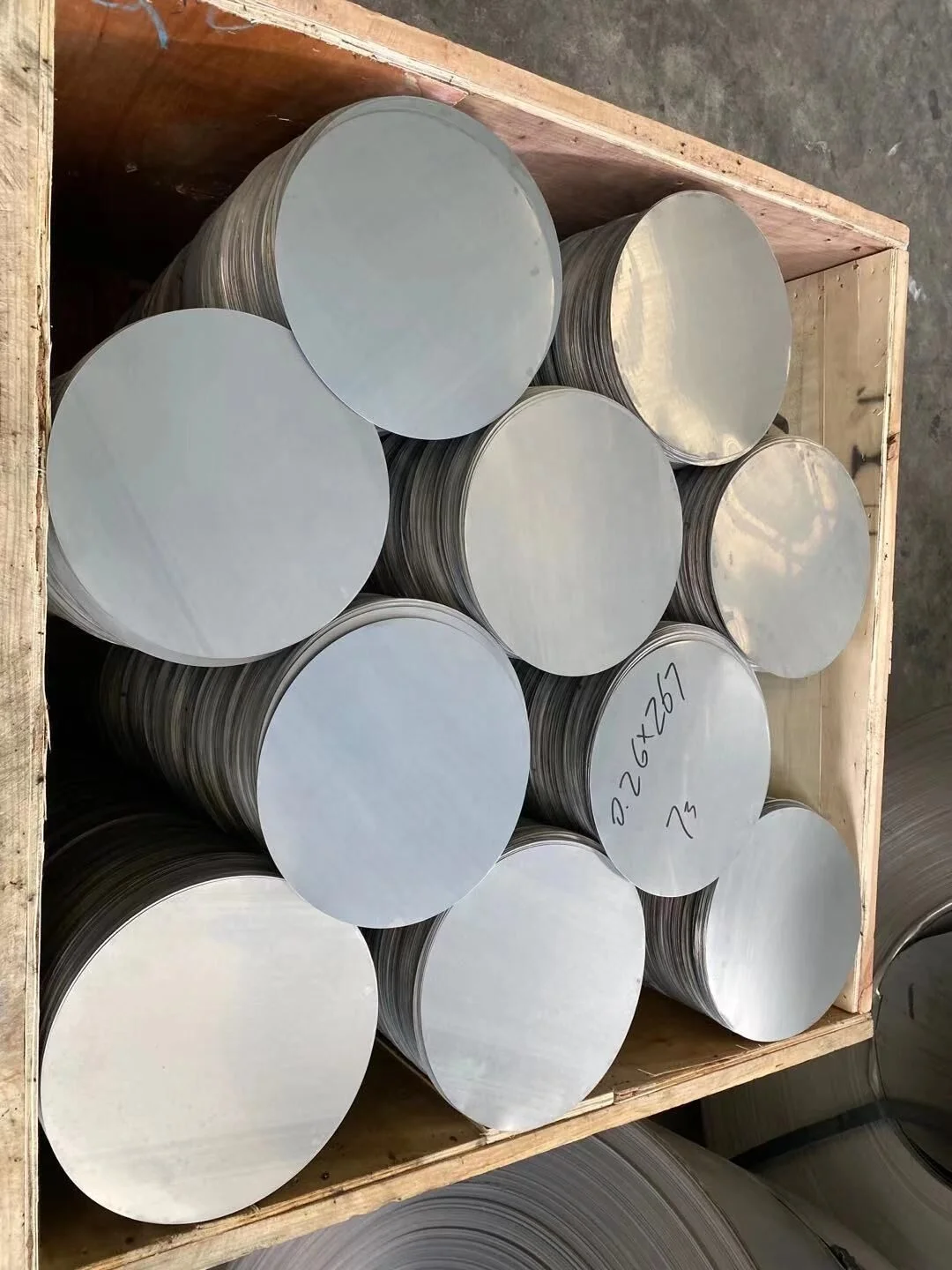 cold rolled stainless steel circle grade 201 J1/J3/J4  (non magnetic)