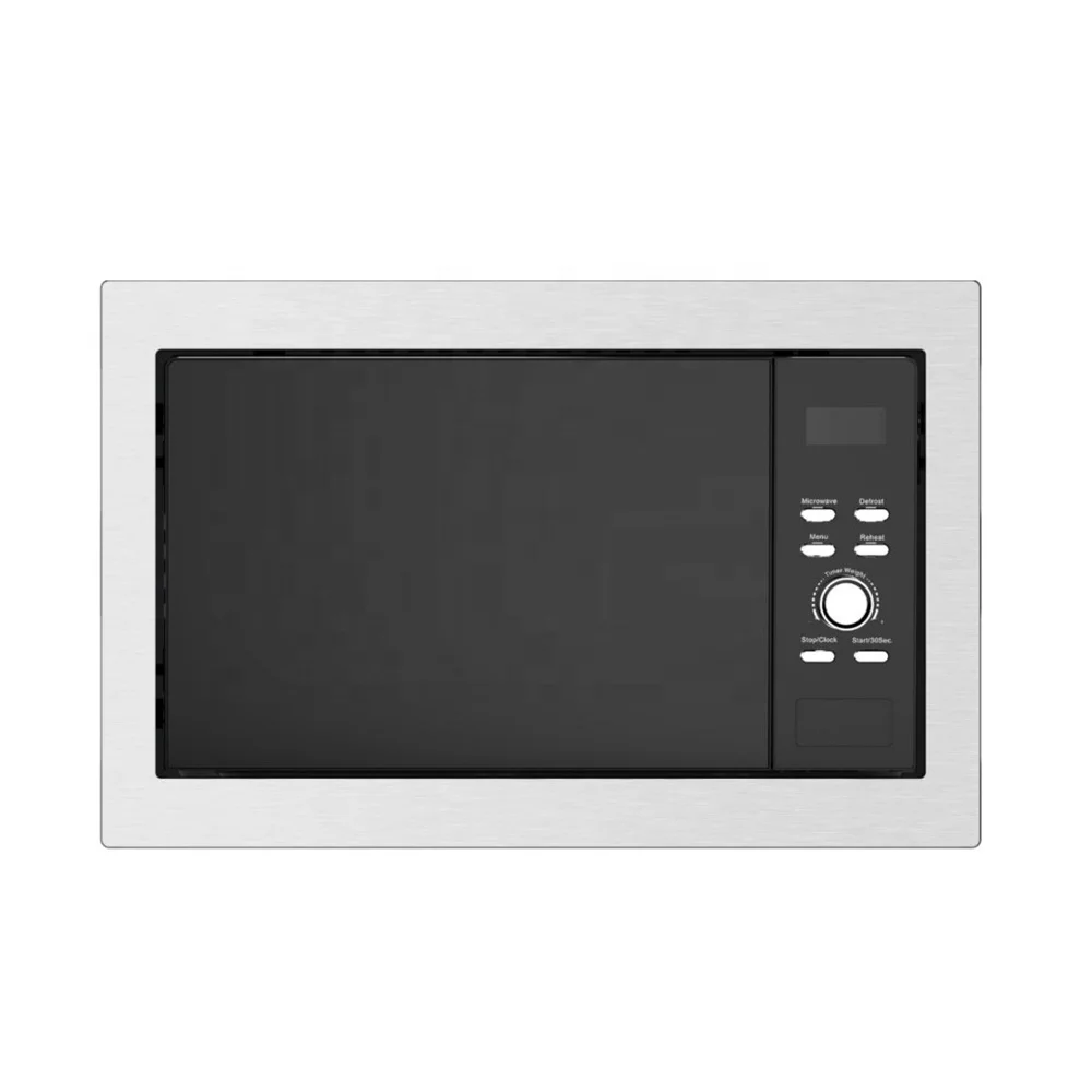 23L Micro Wave Ovens Stainless Steel Built In Microwave Oven With Grill