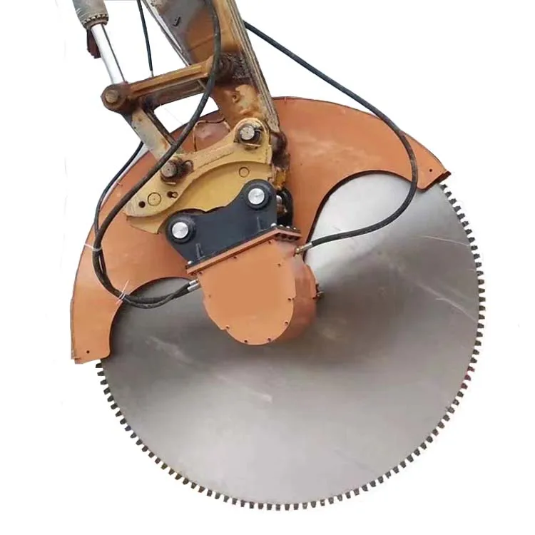 rock saws for excavators