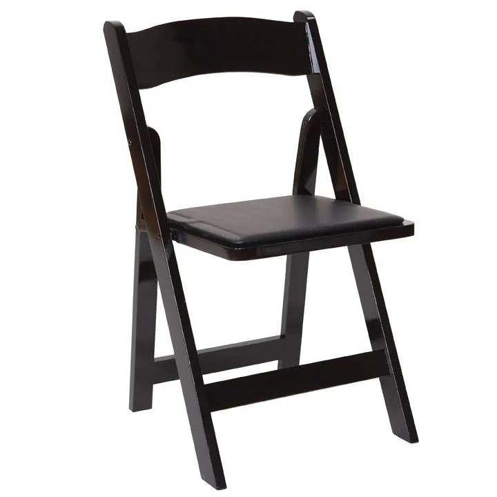Factory Direct Sale Simple Wooden Outdoor Garden Chair Folding Events Folding Chair