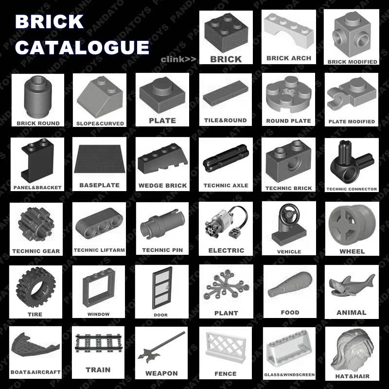 3005  1*1 1x1 block for adult toys DIY toys parts Professional building blocks factory juguetes educational (NO.3005-1)