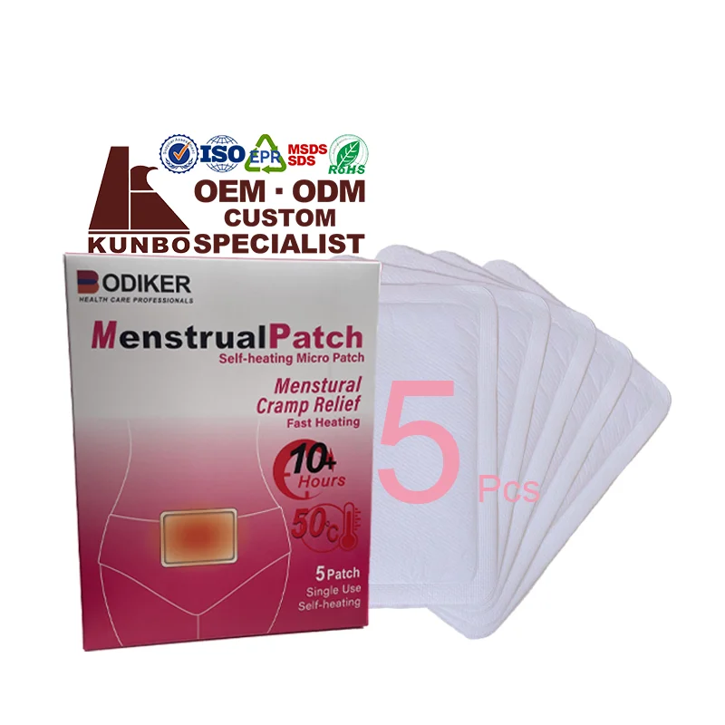 Period Pain Pms Relief Air Activated Adhesive Heat Therapy Menstrual Cramp Relief Patch